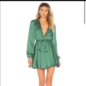 Lovers + Friends Ivy Dress in Green